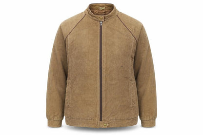 Womens UK Size 20 Top Lady Brown Bomber Jacket