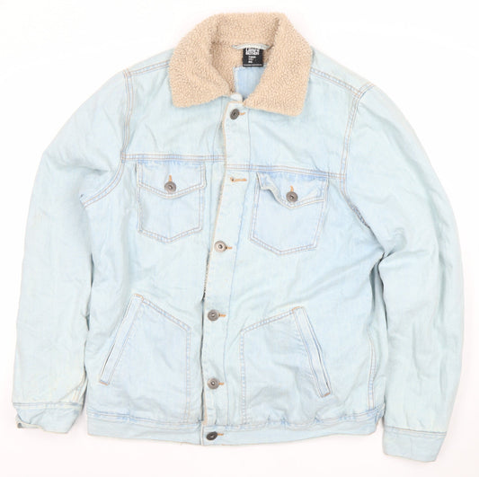 Womens UK Size L Clime-It Brothers Blue Denim Jacket