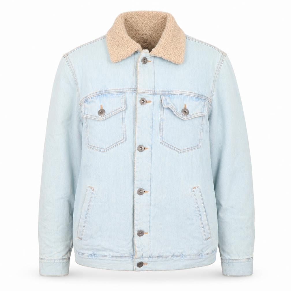 Womens UK Size L Clime-It Brothers Blue Denim Jacket