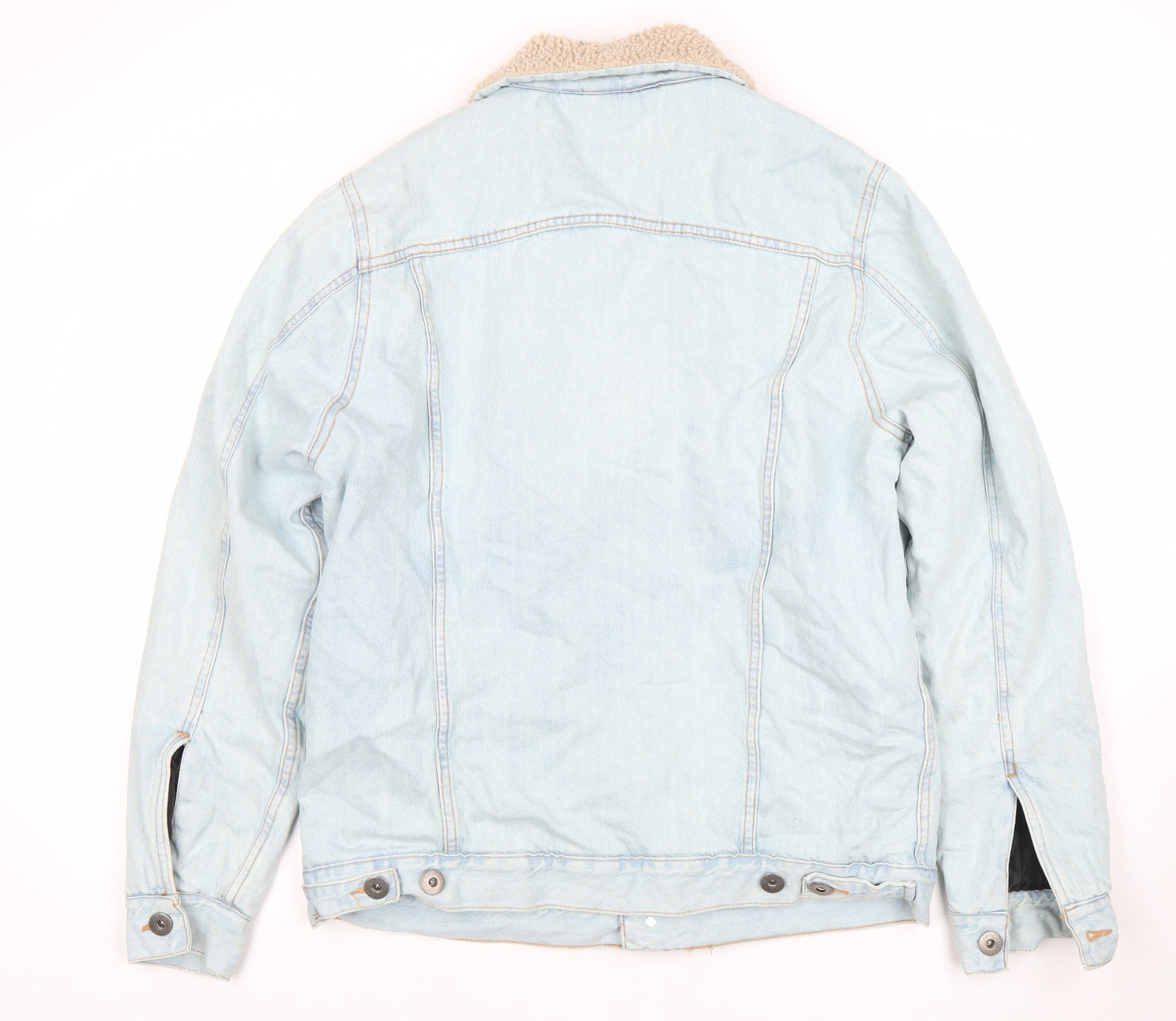Womens UK Size L Clime-It Brothers Blue Denim Jacket