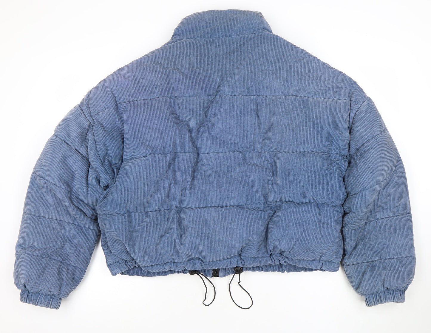 Womens UK Size 12 OVS Blue Puffer Jacket