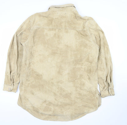 Womens UK Size 14 Missguided Beige Basic Jacket