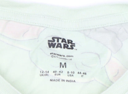 Star Wars Women Green The Child Nightshirt Size M 12-14