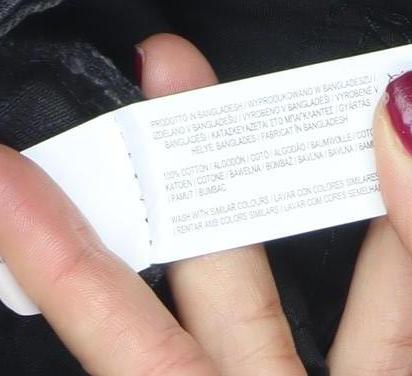 Primark Women Black Denim Short Frayed Hem Skirt Size 8