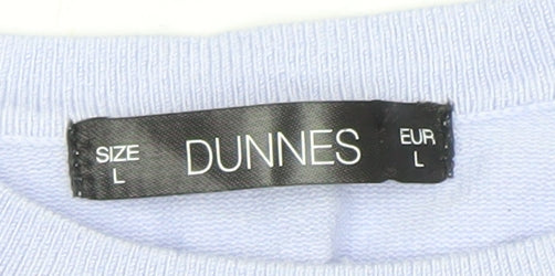 Womens UK Size L Dunnes Purple Pullover Jumper