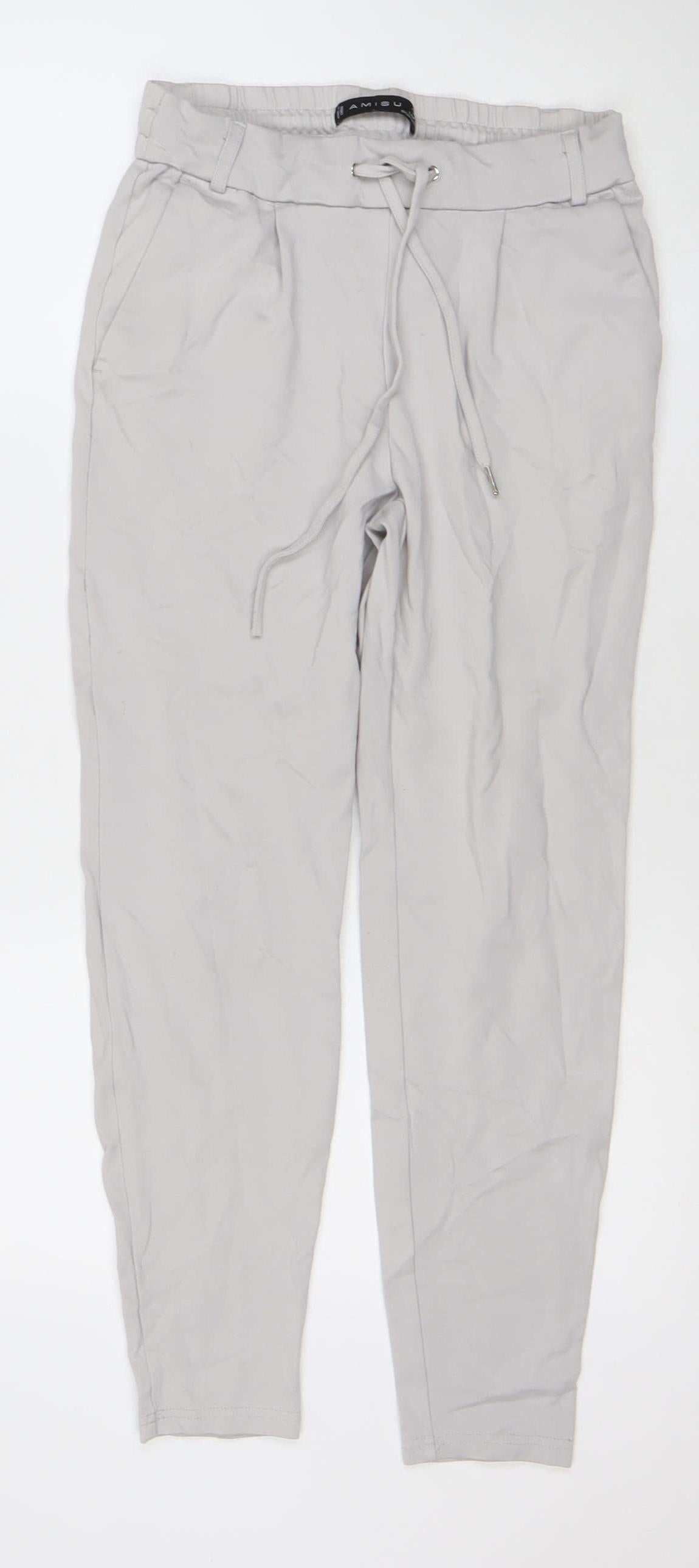 Womens UK Size 6 Amisu Regular Fit Jogger Grey Trousers