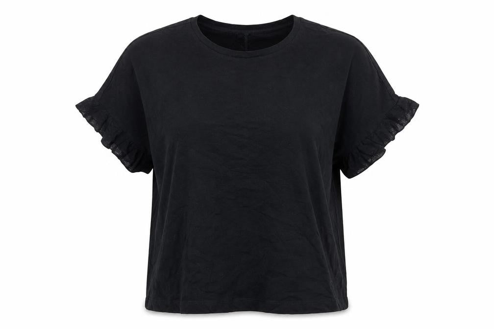 Womens UK Size 26 JWILLIAMS Black Basic T-Shirt