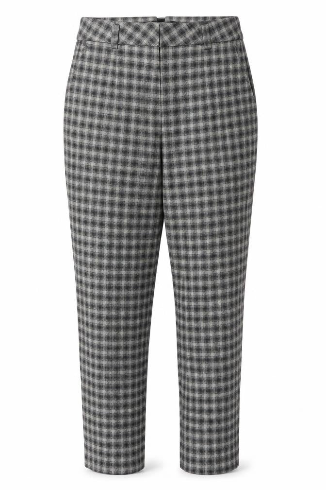 Womens UK Size 8 MORE & MORE Regular Fit Business Casual Workwear Grey Trousers