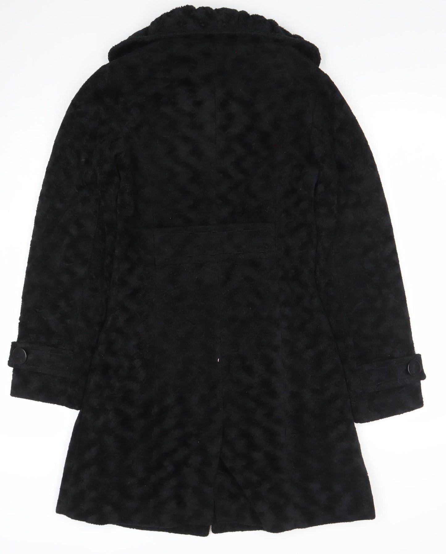 Womens UK Size 10 Atmosphere Black Overcoat