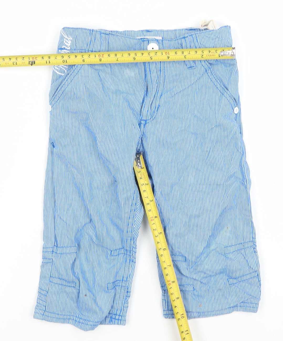 Boys UK Size 6 Years name it Regular Fit Cargo Blue Trousers