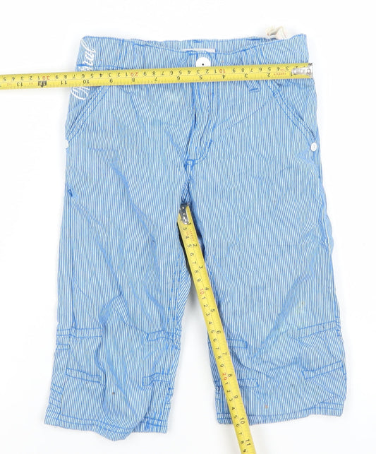 Boys UK Size 6 Years name it Regular Fit Cargo Blue Trousers