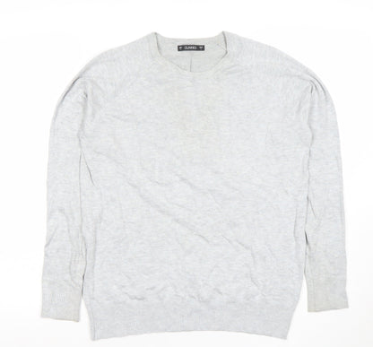 Womens UK Size L Dunnes Grey Pullover Jumper