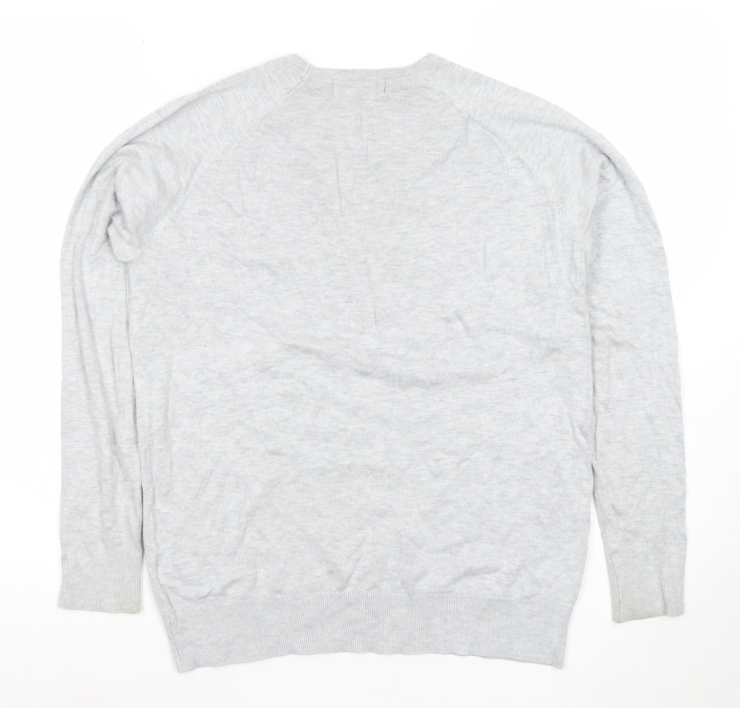 Womens UK Size L Dunnes Grey Pullover Jumper