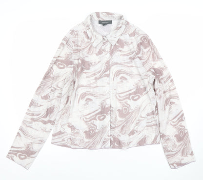 Womens UK Size 10 Primark Multicoloured Basic Button-Up