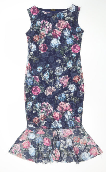 Womens UK Size 12 Cotton Club London Mermaid Dress