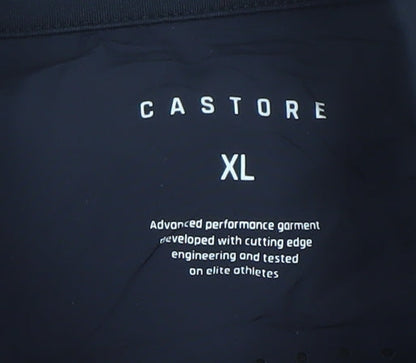 Castore Women's Black XL 1/4 Zip Performance Long Sleeve Top