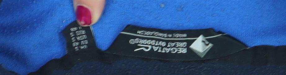 Mens UK Size S Regatta Blue Pullover Sweatshirt
