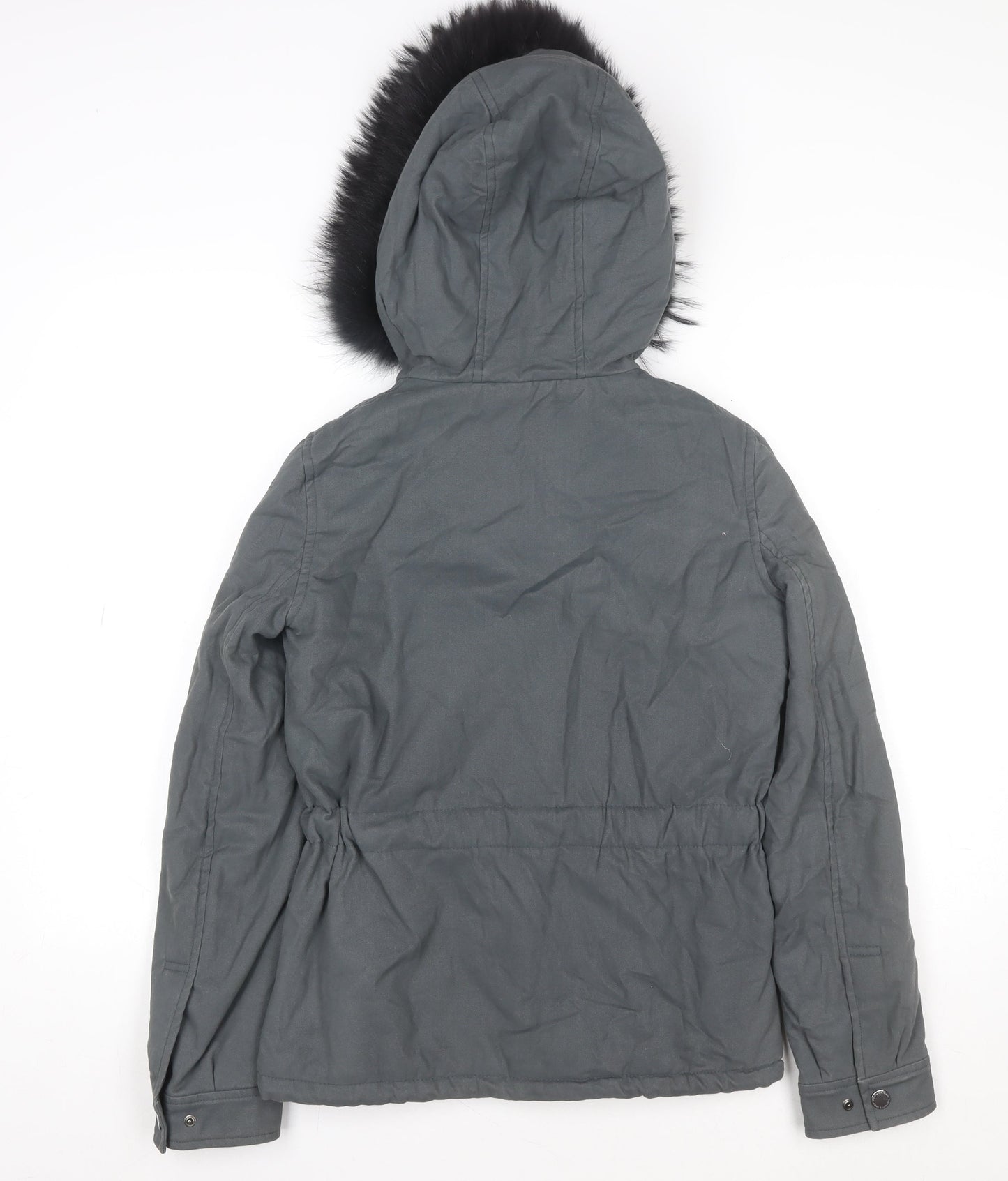 Womens UK Size 12 Harmont & Blaine Grey Parka Coat