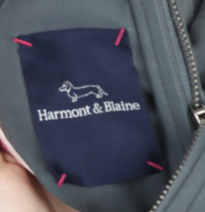 Womens UK Size 12 Harmont & Blaine Grey Parka Coat