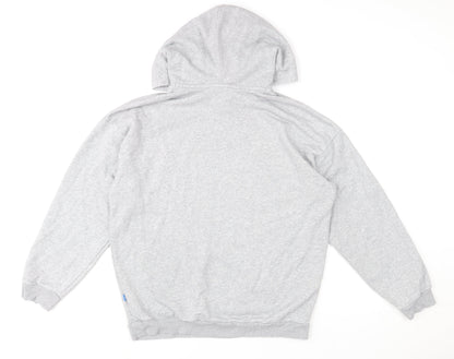 Womens UK Size 12 adidas Grey Pullover Hoodie