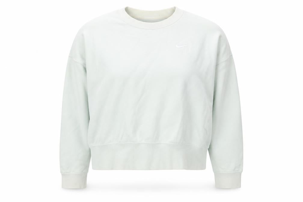 Womens UK Size S Nike Beige Pullover Sweatshirt