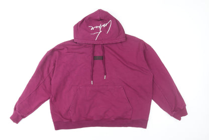 Womens UK Size 10 Couture Purple Pullover Hoodie