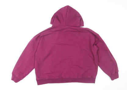 Womens UK Size 10 Couture Purple Pullover Hoodie