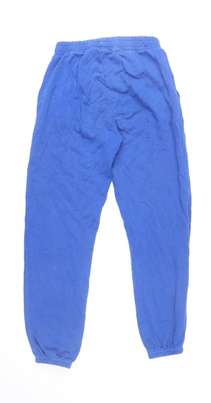 ZARA x Fanta Blue Jogger Trousers Men’s S Cotton Blend Elastic Waist