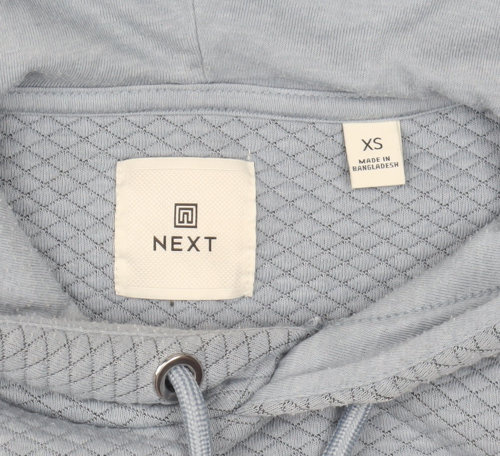 Womens UK Size XS NEXT Blue Pullover Hoodie
