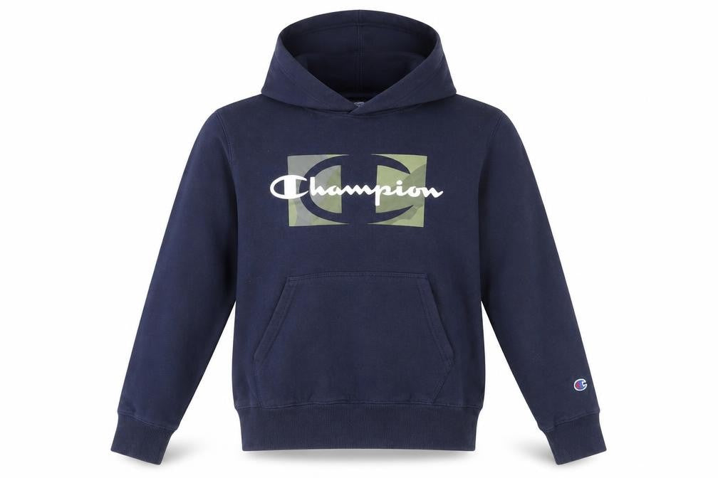 Boys UK Size L Champion Blue Pullover Hoodie