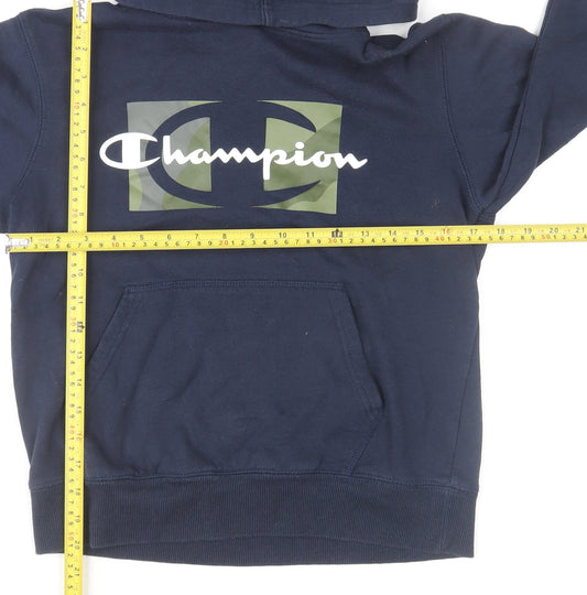 Boys UK Size L Champion Blue Pullover Hoodie