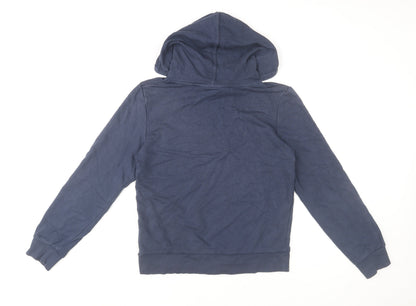 Womens UK Size 8 Marks and Spencer Blue Pullover Hoodie