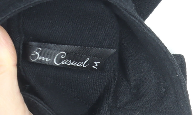Womens UK Size M Bm Casual Black Military Jacket