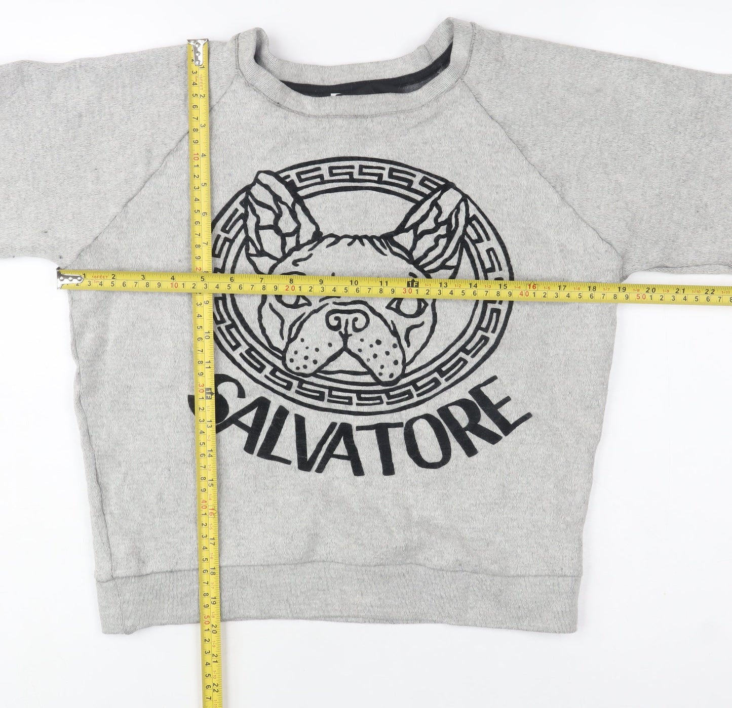 Womens UK Size XS 5 Preview Grey Pullover Sweatshirt