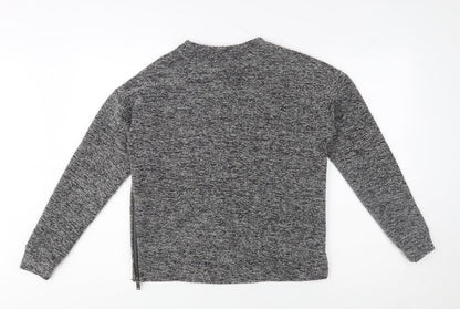 Womens UK Size 8 COS Grey Pullover Jumper