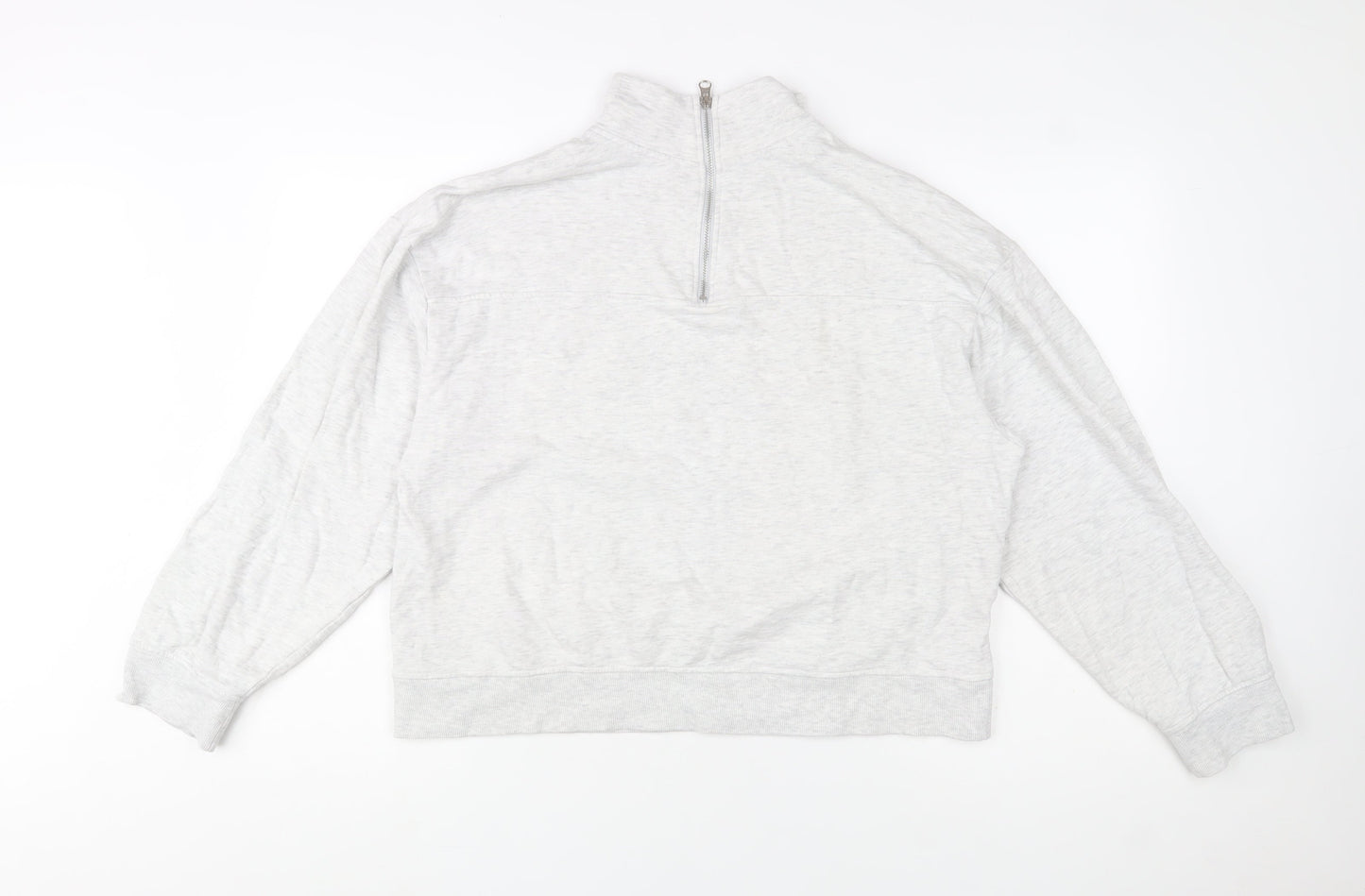 Womens UK Size 12 ASOS DESIGN Grey Pullover Sweatshirt