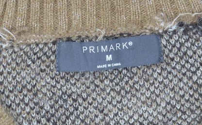 Primark Womens Brown Leopard Print Cardigan M