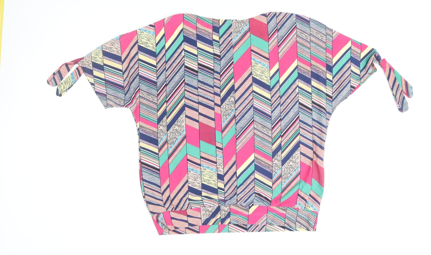 Womens UK Size S Fun Collection Multicoloured Tunic Blouse
