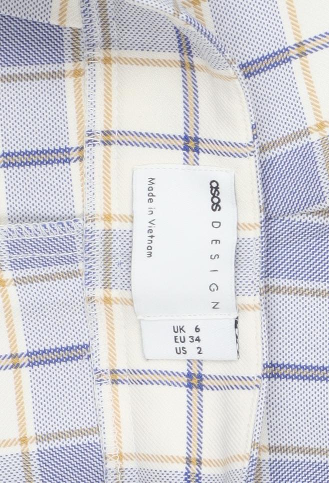 Womens UK Size 6 ASOS Regular Fit Chino Shorts