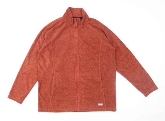 Regatta Womens Brown Fleece Full Zip Outdoor Jacket UK14