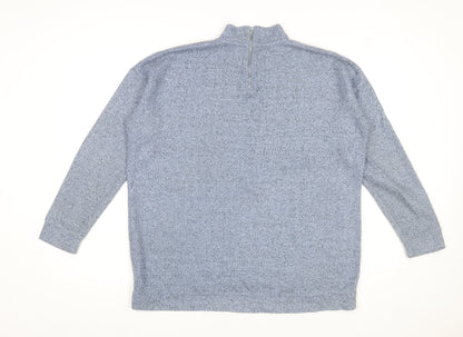 Womens UK Size 16 NEXT Blue Pullover Sweatshirt