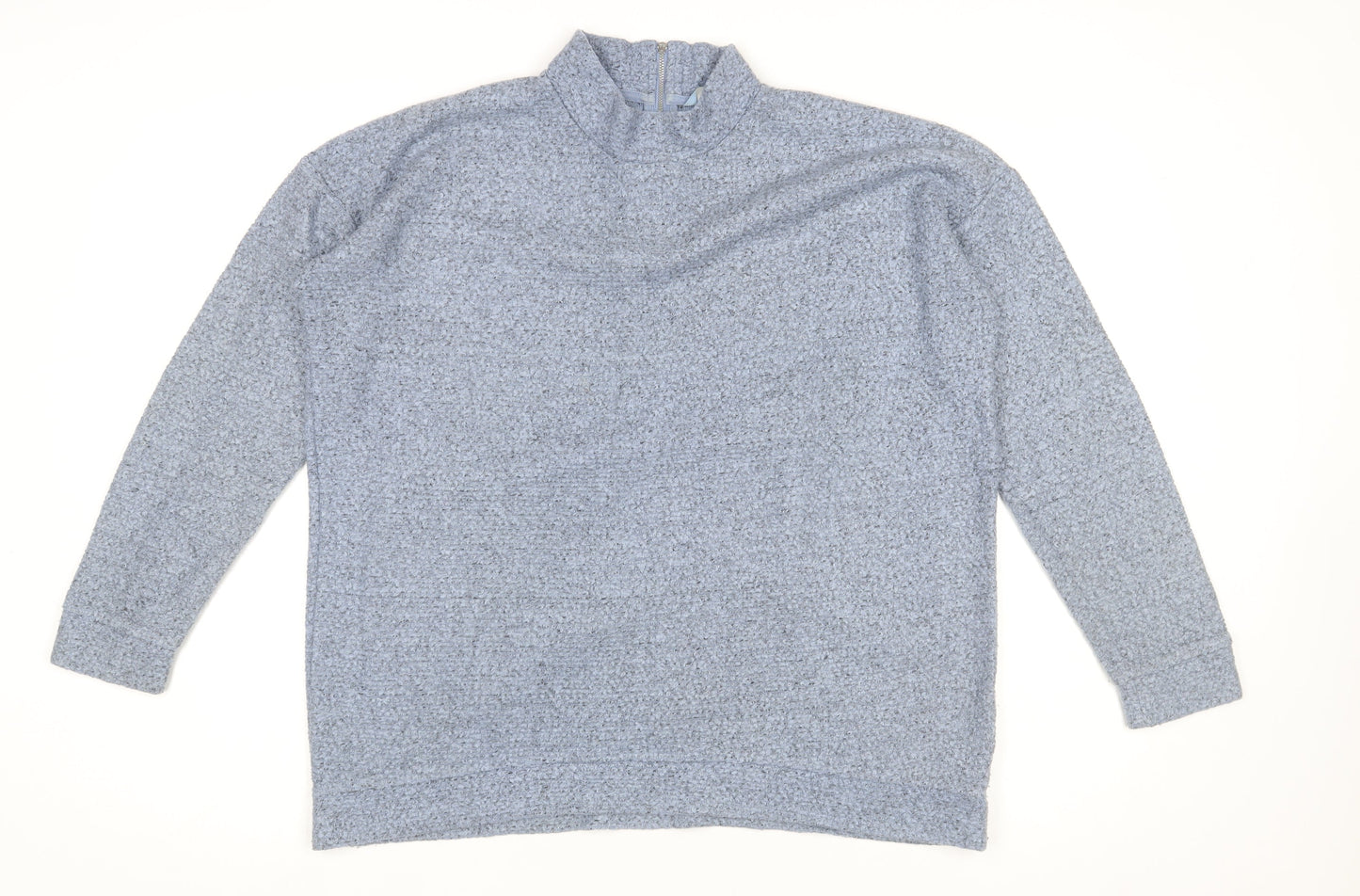 Womens UK Size 16 NEXT Blue Pullover Sweatshirt