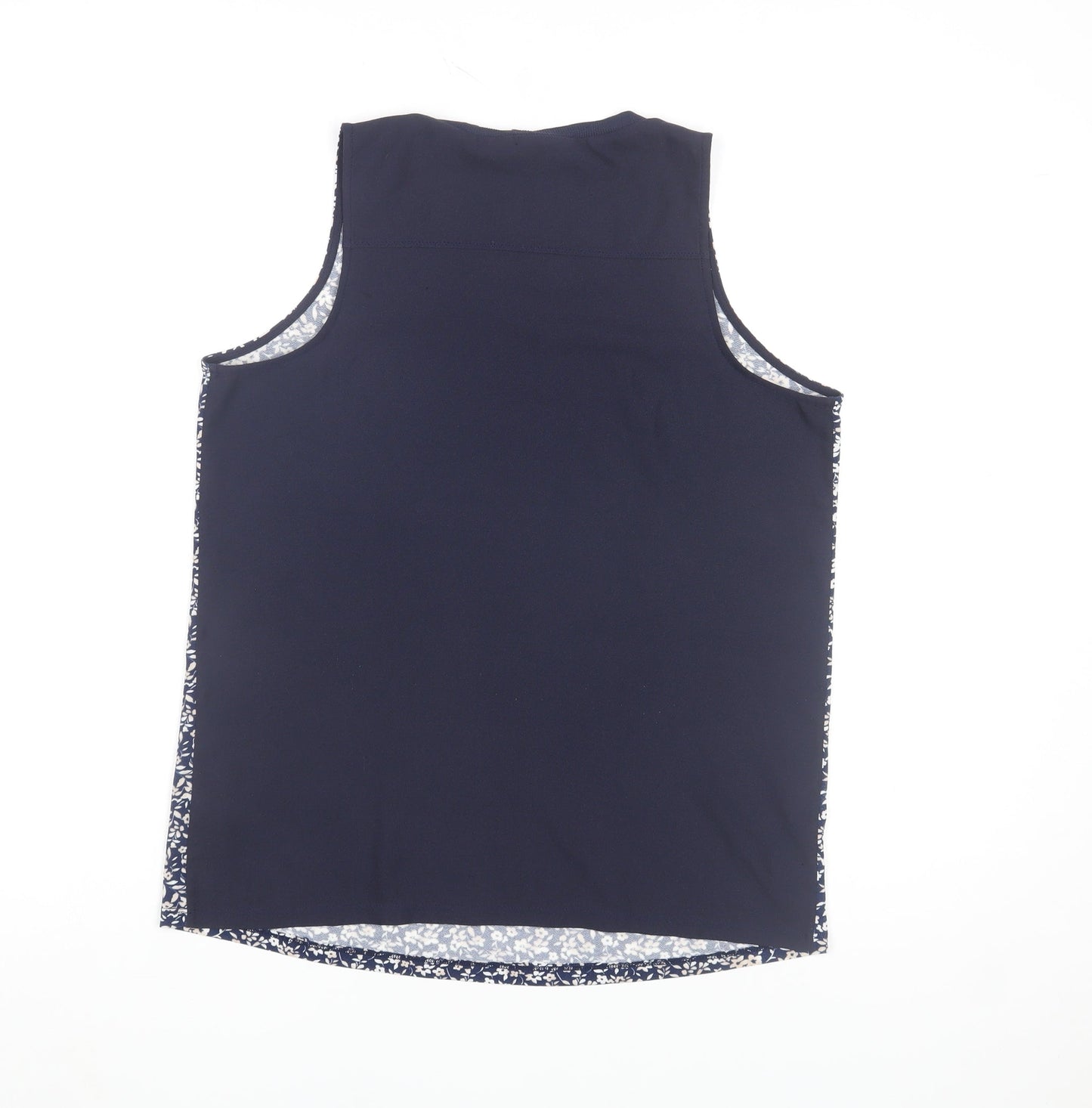Womens UK Size 8 NEXT Blue Basic Tank