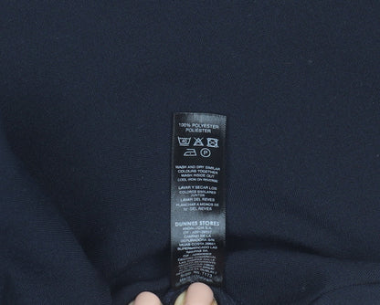 Womens UK Size 10 Dunnes Regular Fit Dress Pants Black Trousers