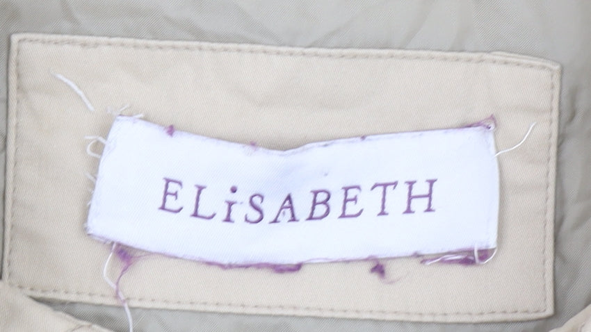 Womens UK Size XL Elisabeth Beige Basic Jacket