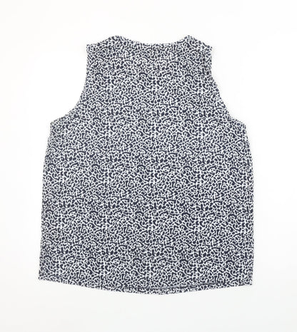 Womens UK Size 14 Marks and Spencer Blue Basic Tank