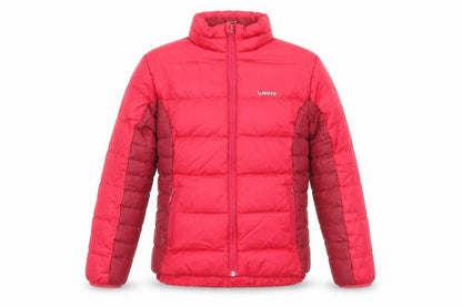 Girls UK Size 12 Years Wedze Red Puffer Jacket