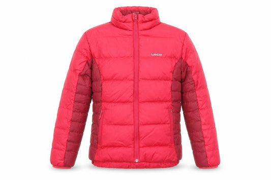 Girls UK Size 12 Years Wedze Red Puffer Jacket