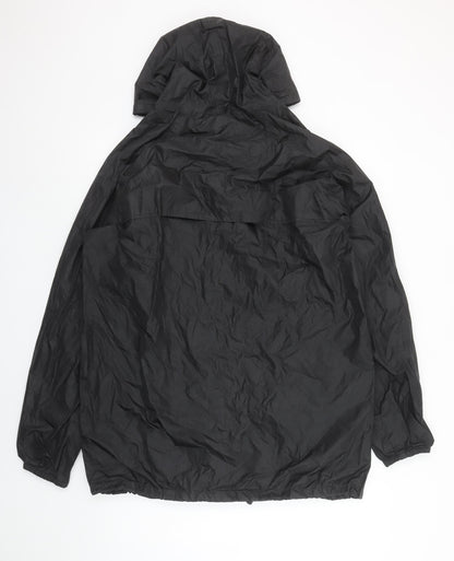 Mens UK Size M Regatta Black Rain Coat