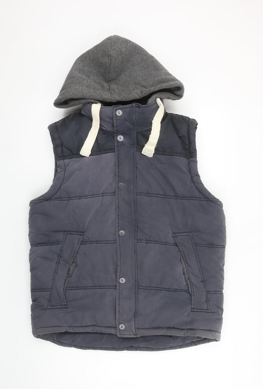 Mens UK Size M St. George by Duffer Blue Bodywarmer